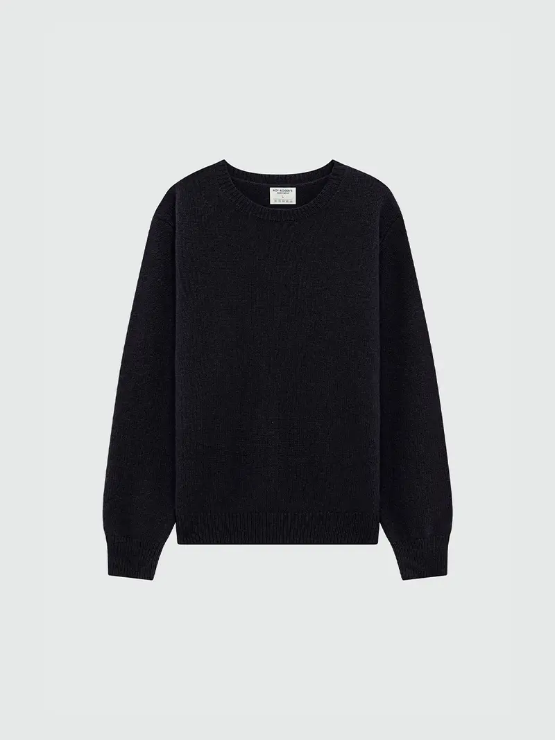 maglia girocollo merino
