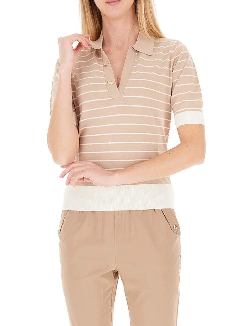 Maglia Liu Jo TA6215 MS55N - Beige