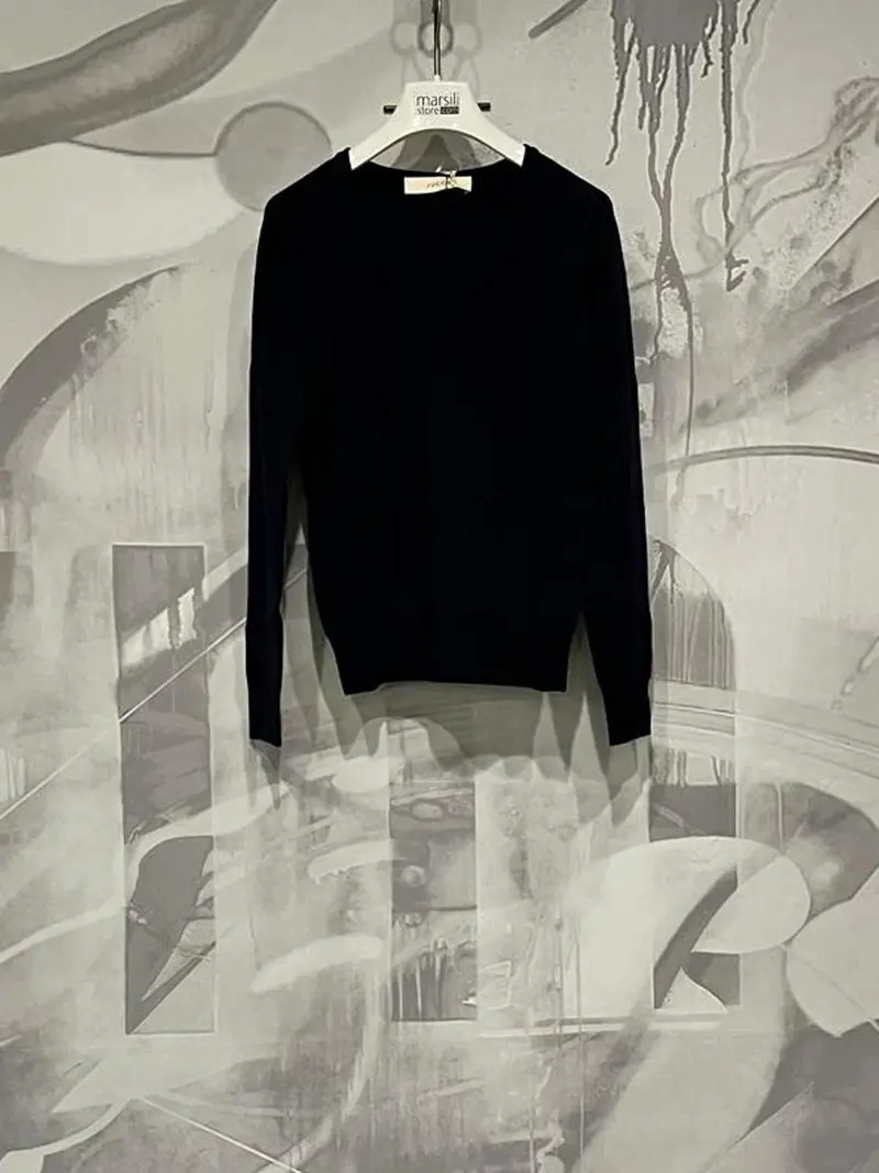 maglia merinos scollo v