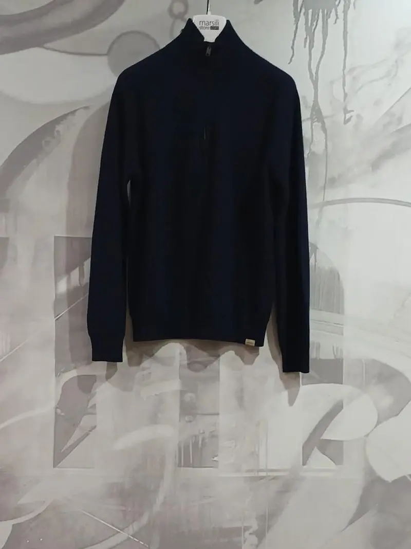 maglia mezza zip