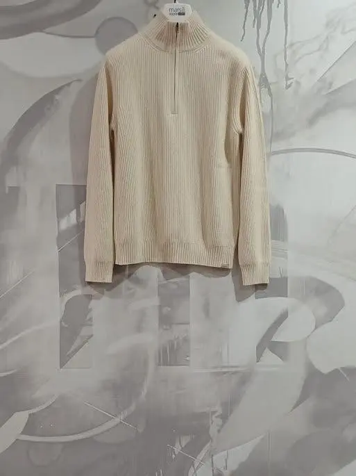 maglia mezza zip