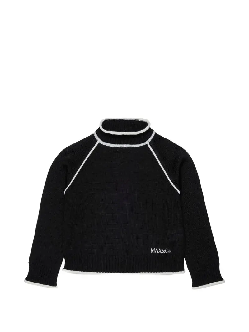 Maglia nera per bambina