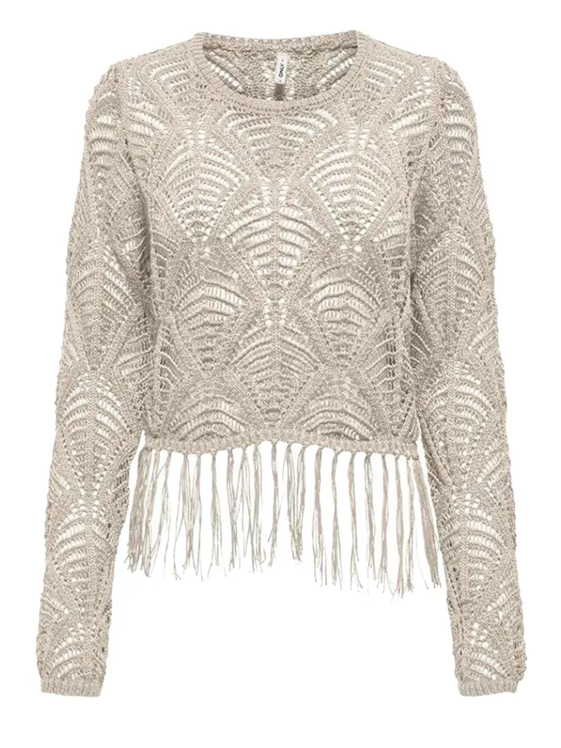 Maglia Onlleonie Only - Beige