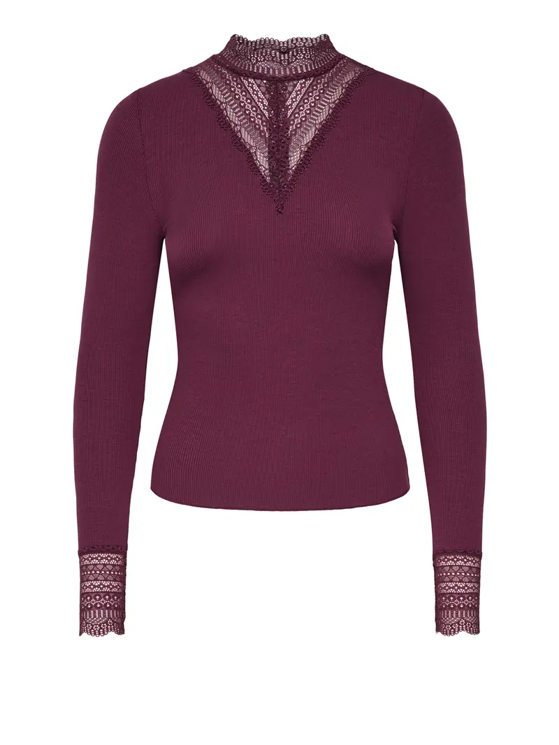 Maglia Only Onltilde - Bordeaux