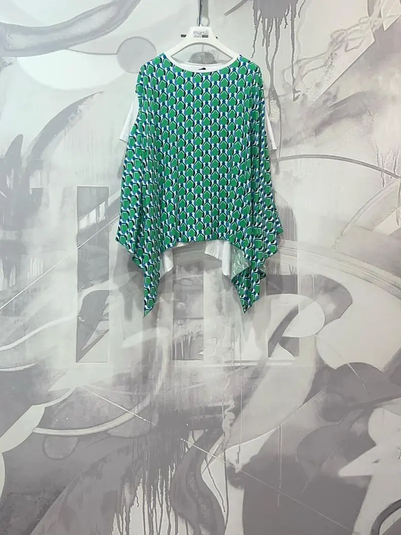 MAGLIA TWILLFANTASIA VERDE