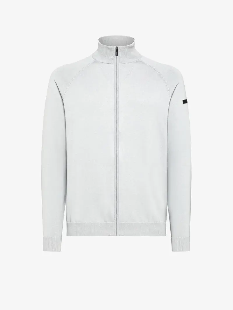 Maglione amos cotton full zip