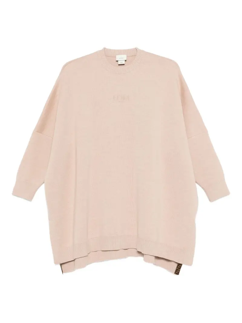 Maglione beige per bambina
