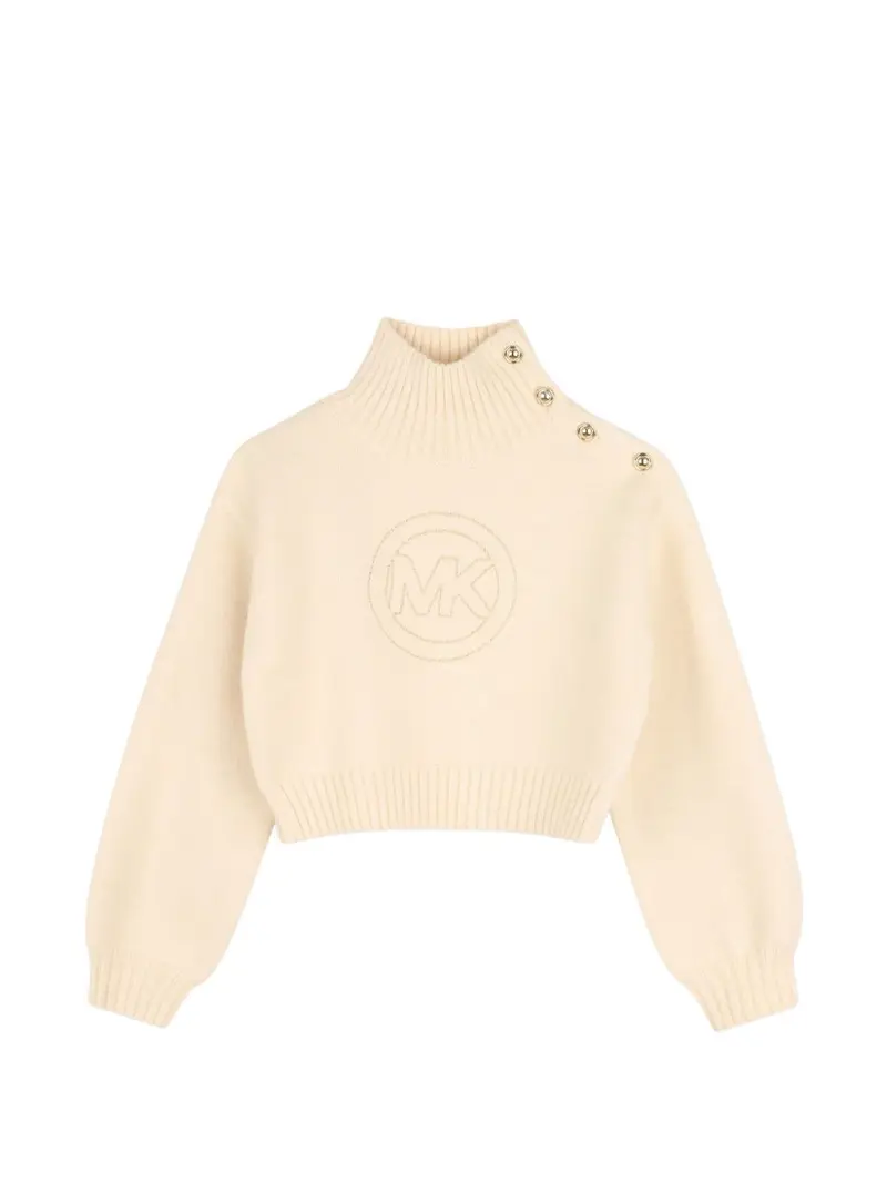 Maglione beige per bambina