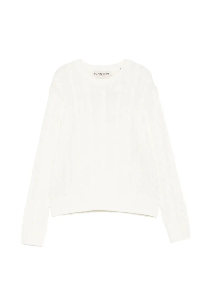 Maglione bianco per bambina