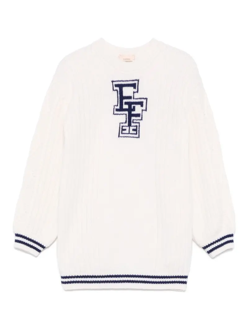 Maglione bianco per bambina