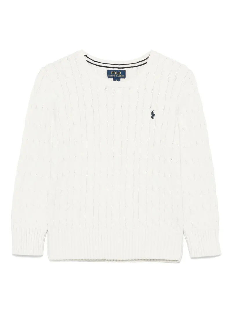 Maglione bianco per bambino