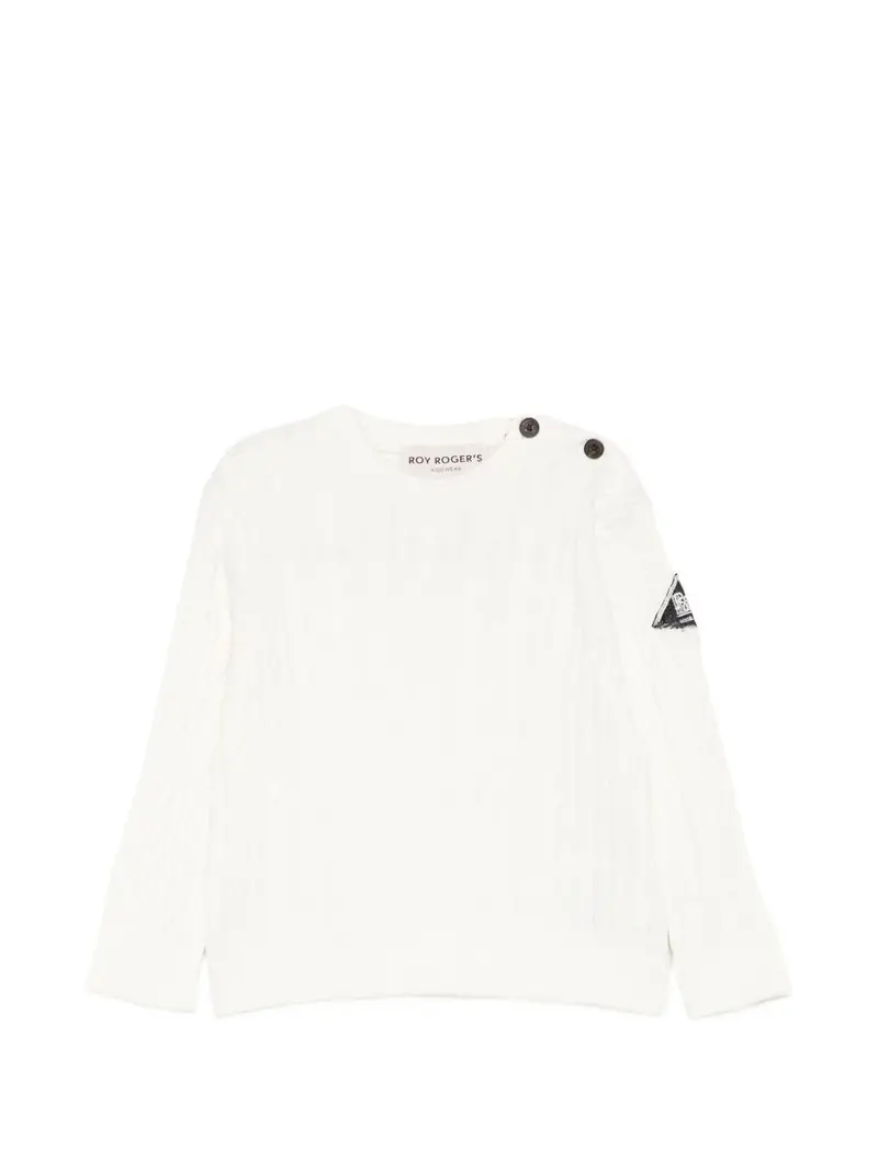 Maglione bianco per neonato