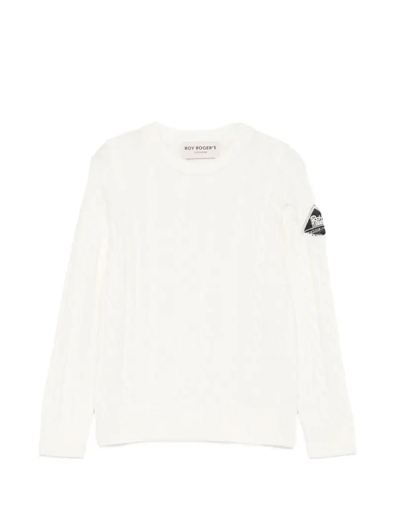 Maglione bianco sporco per bambino