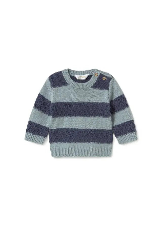 Maglione blu/azzurro per neonato