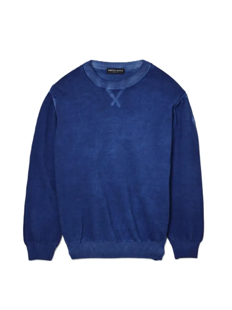 Maglione blu elettrico per bambino