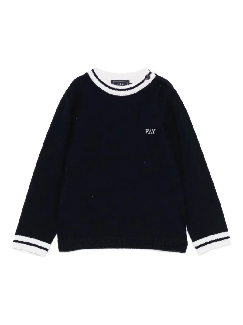 Maglione blu navy per bambino