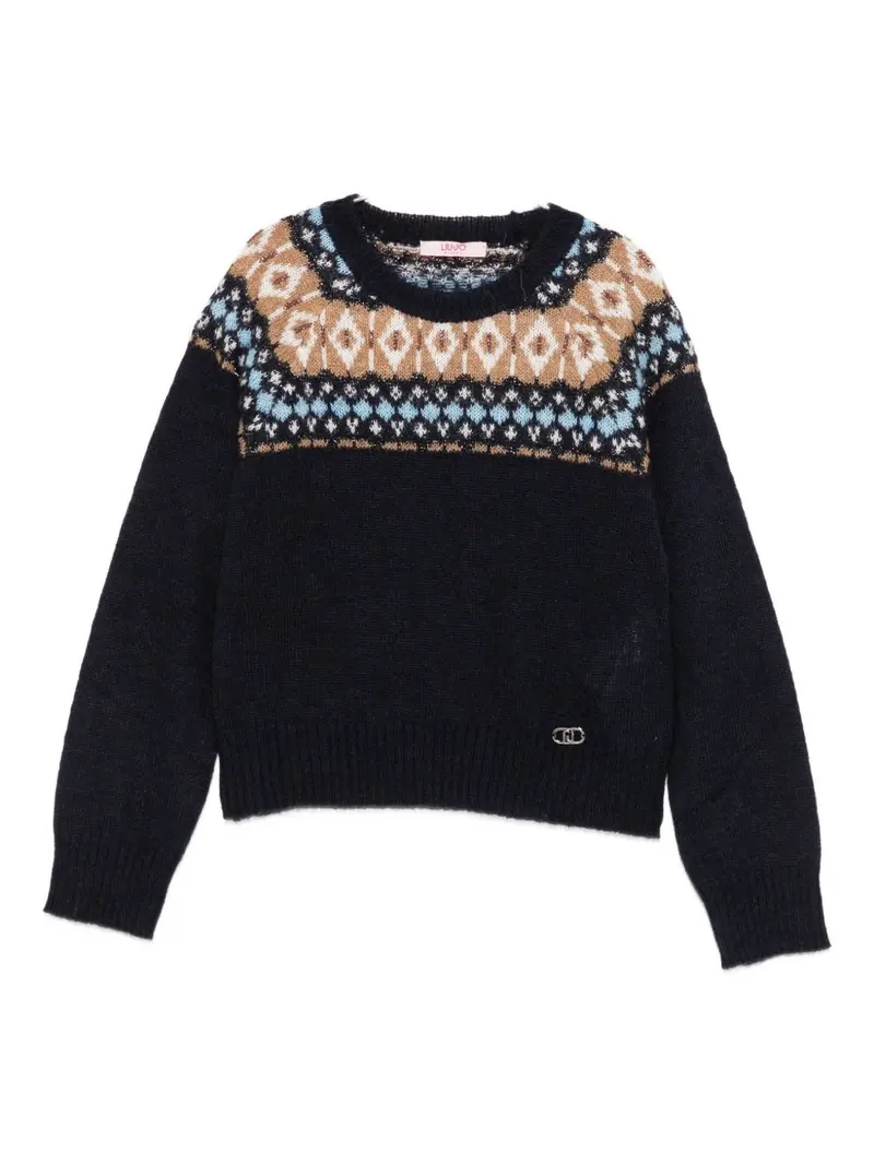 Maglione blu navy per bambino