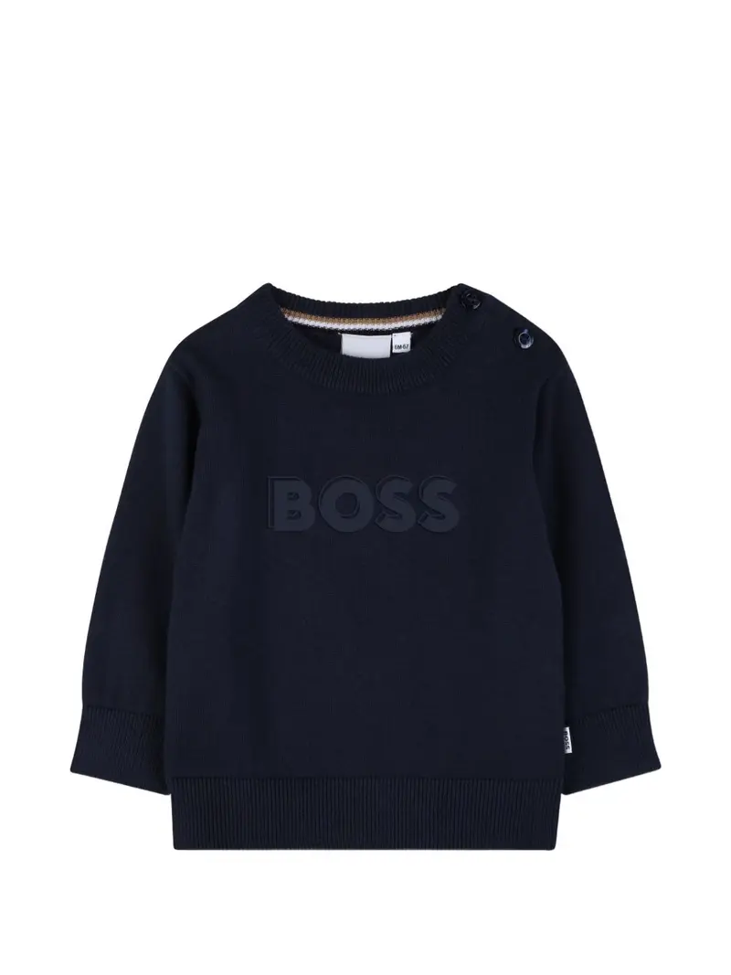 Maglione blu navy per neonato