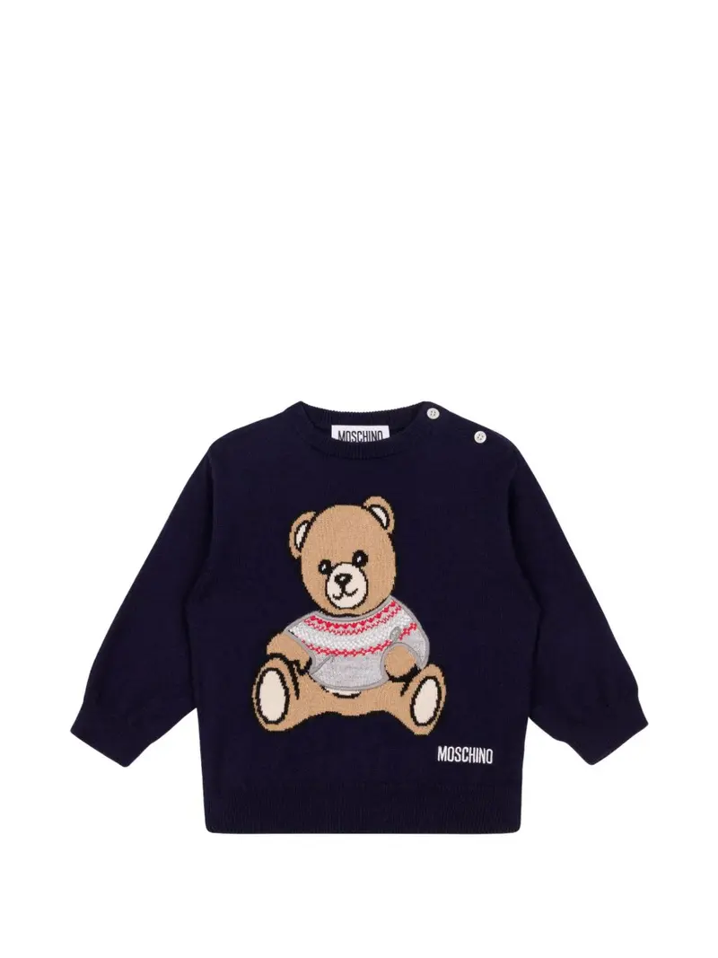 Maglione blu navy per neonato