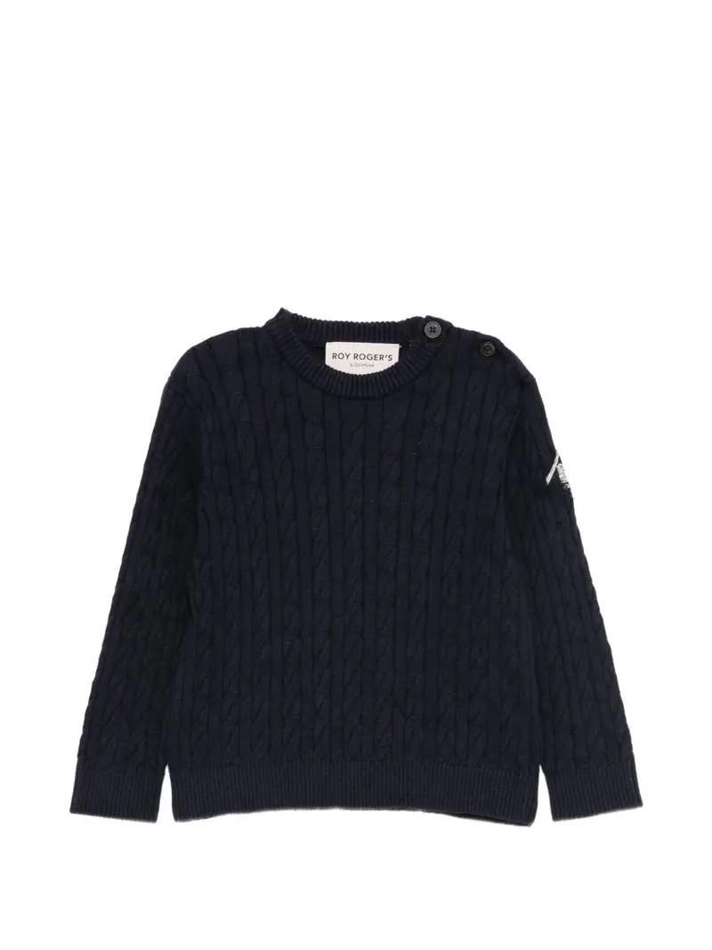 Maglione blu navy per neonato