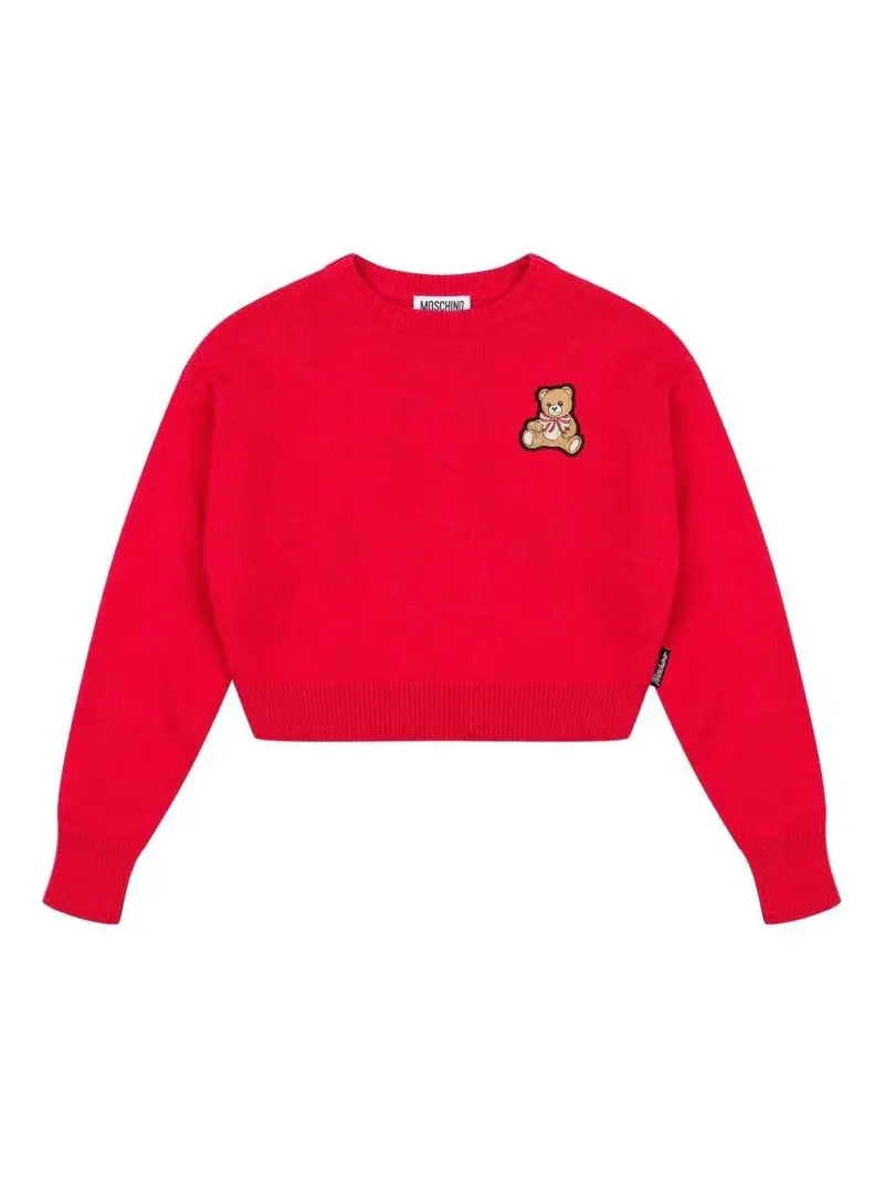Maglione con motivo Teddy Bear