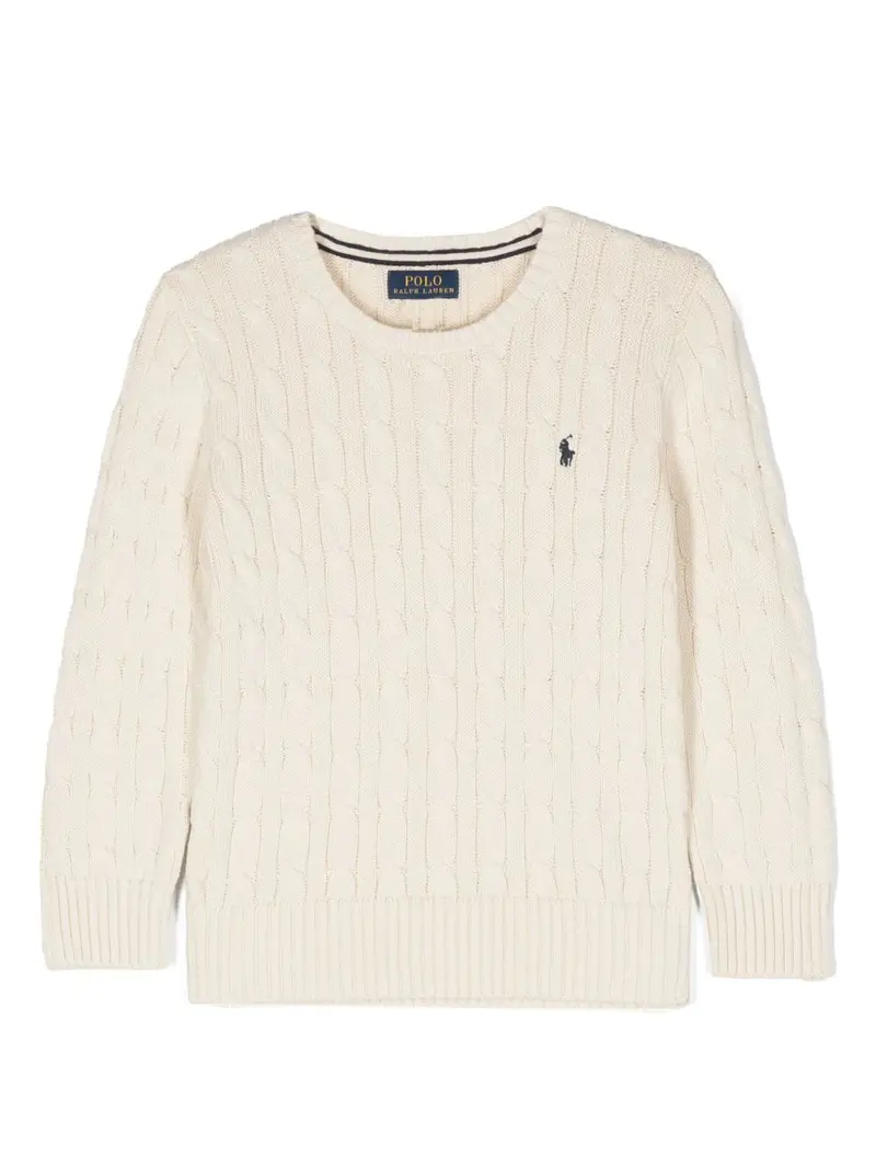 Maglione crema per bambino