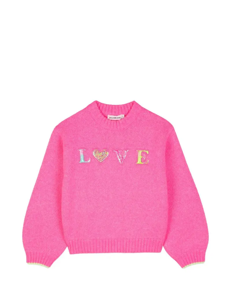 Maglione fucsia per bambina