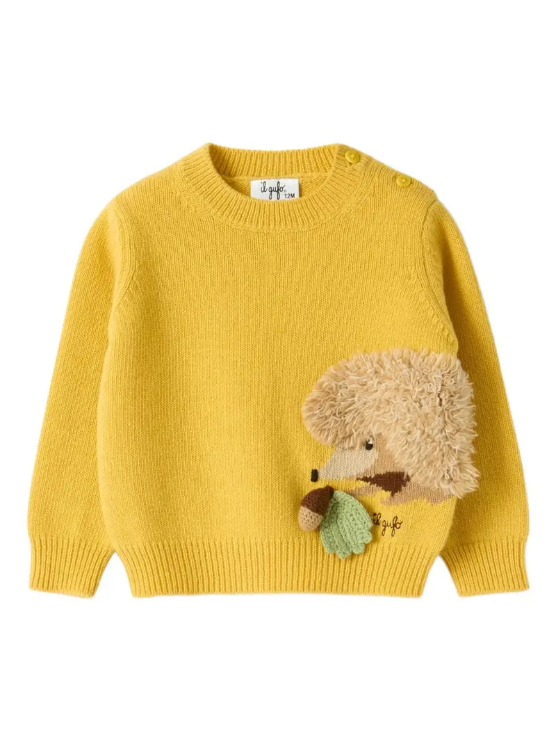Maglione gialla per neonato