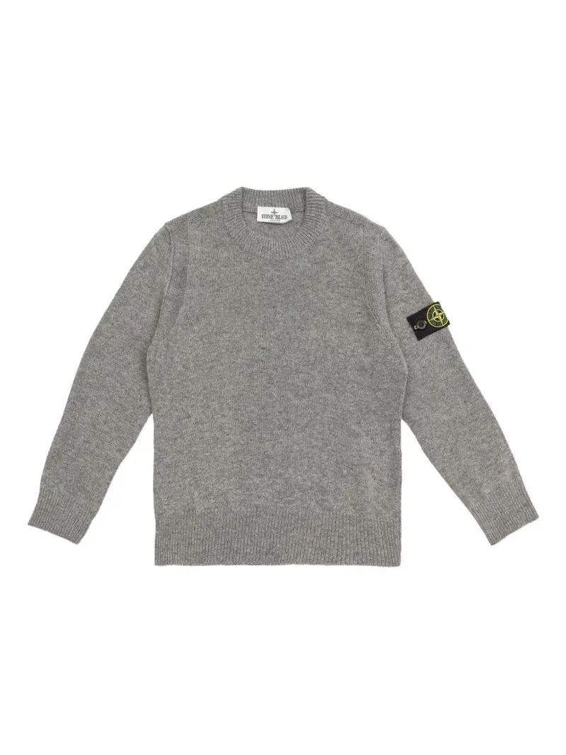 Maglione grigio per bambino