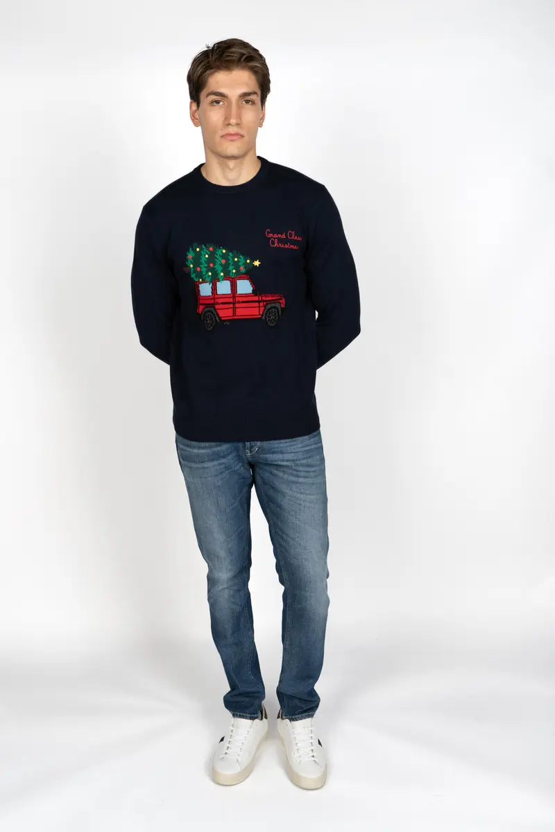Maglione in misto cashmere Heron Christmas