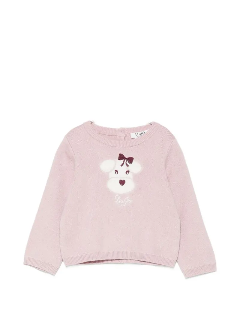 Maglione lilla per neonata