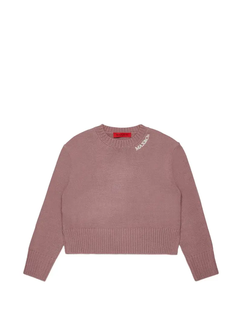 Maglione marrone per bambina