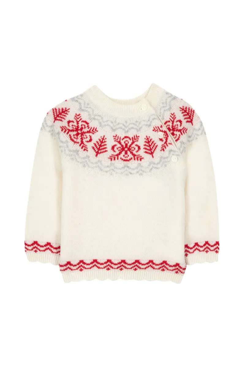Maglione nacre per neonato