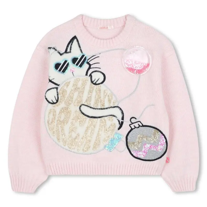 Maglione natalizio lavorato a maglia