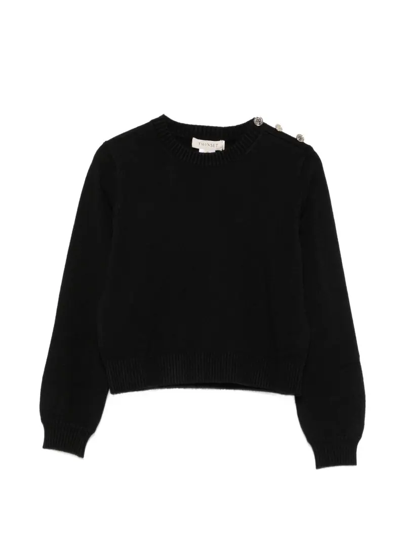 Maglione nero per bambina