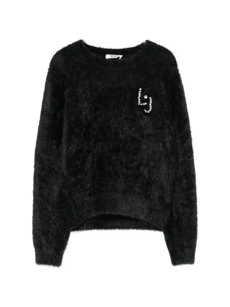 Maglione nero per bambina