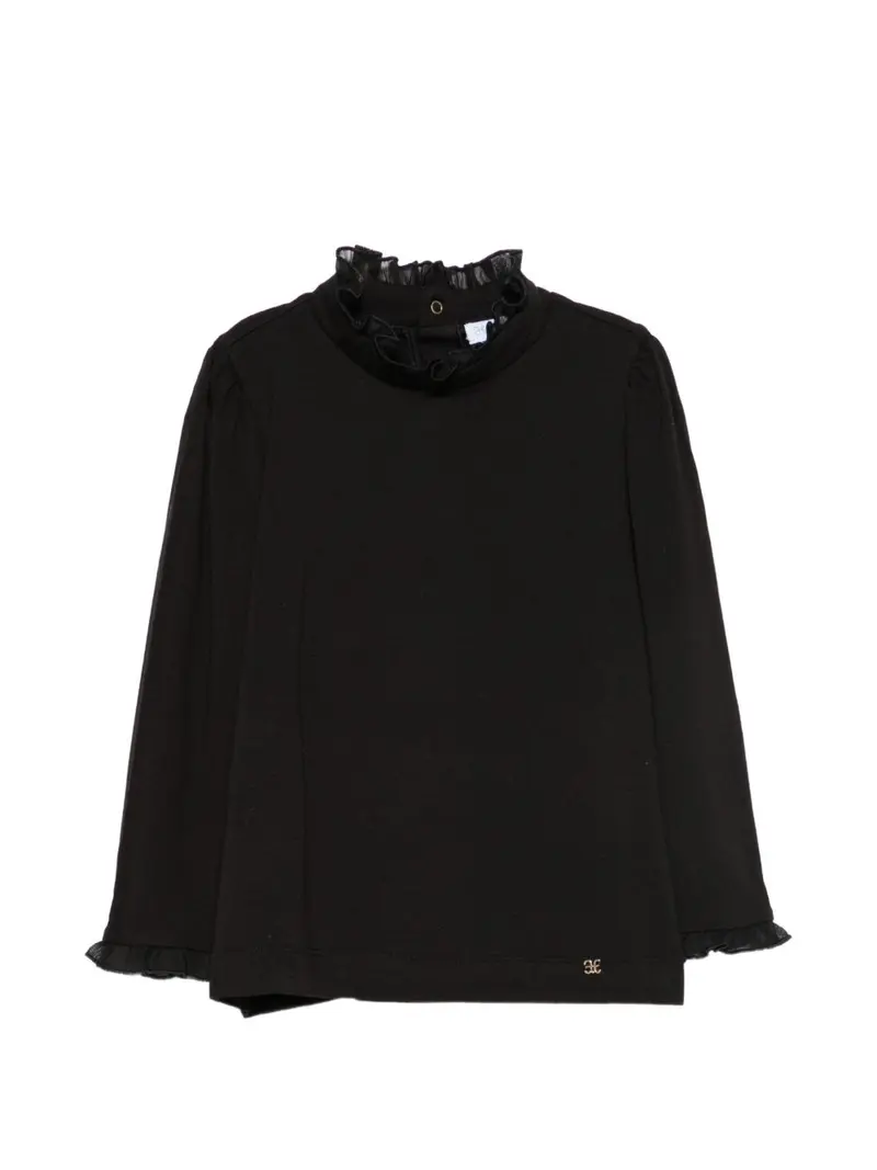Maglione nero per bambina