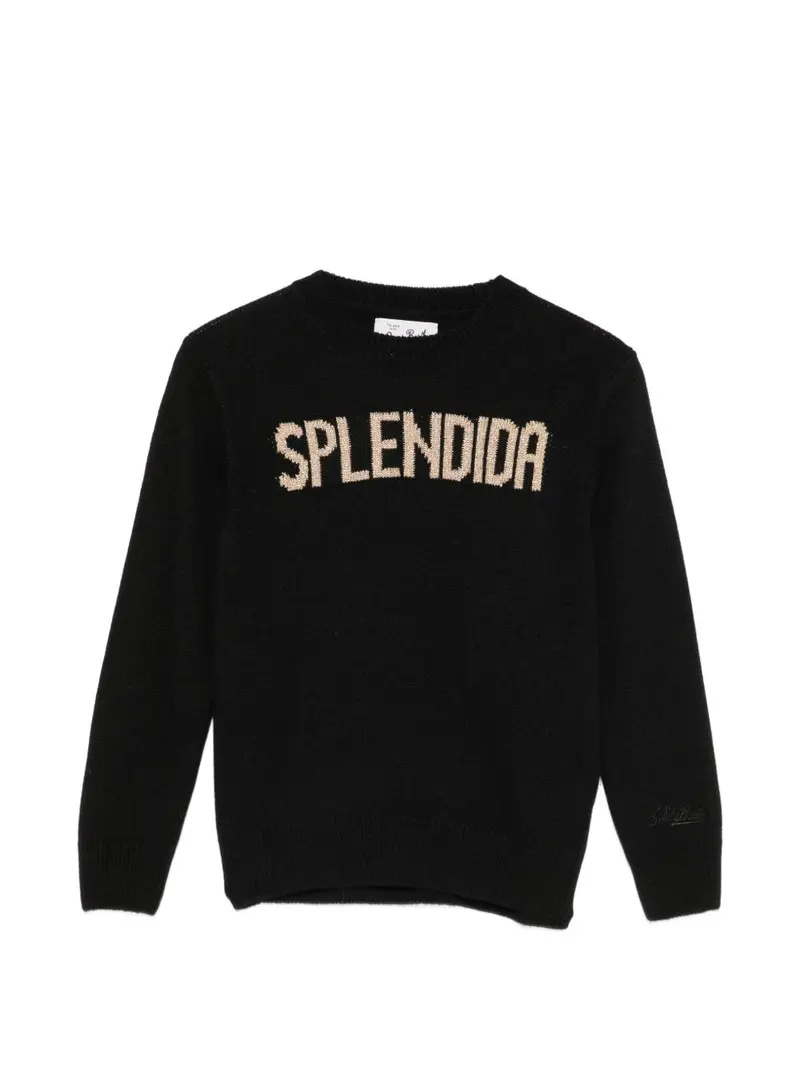 Maglione nero per bambina