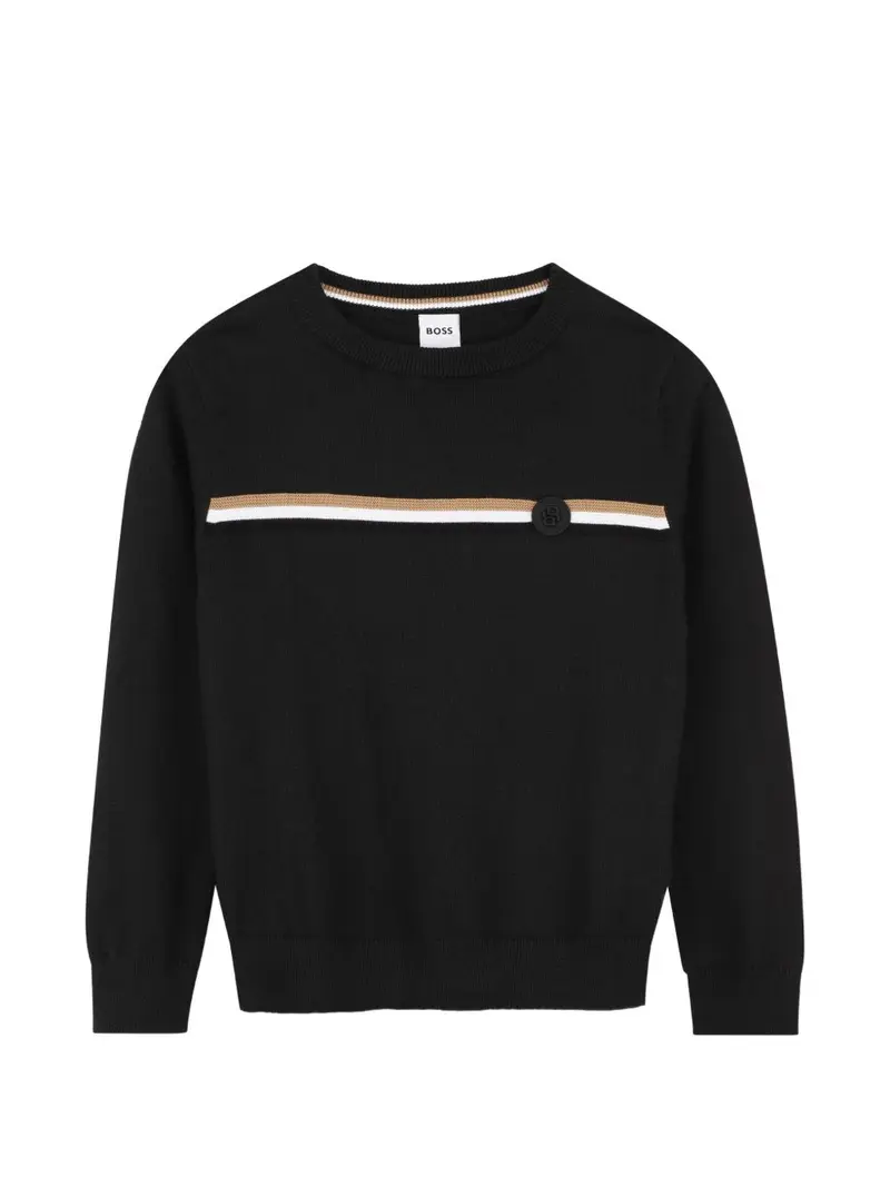 Maglione nero per bambino