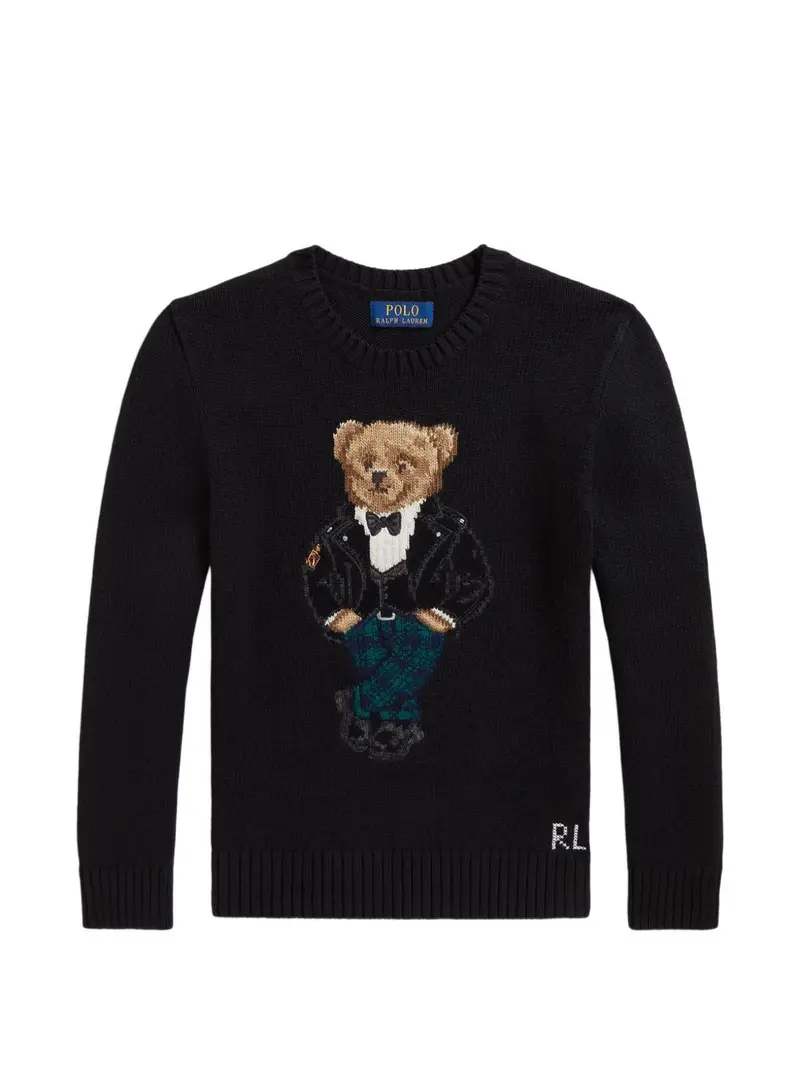 Maglione nero per bambino