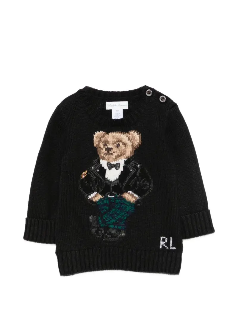 Maglione nero per neonato