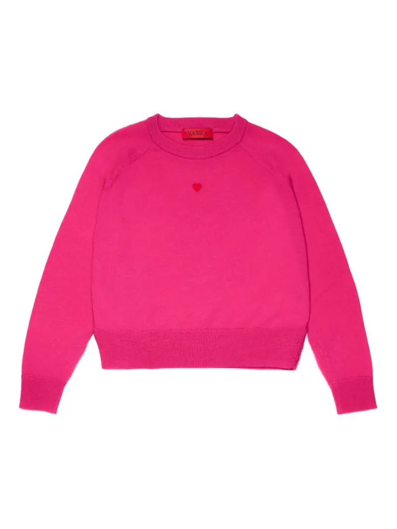 Maglione rosa fucsia per bambina