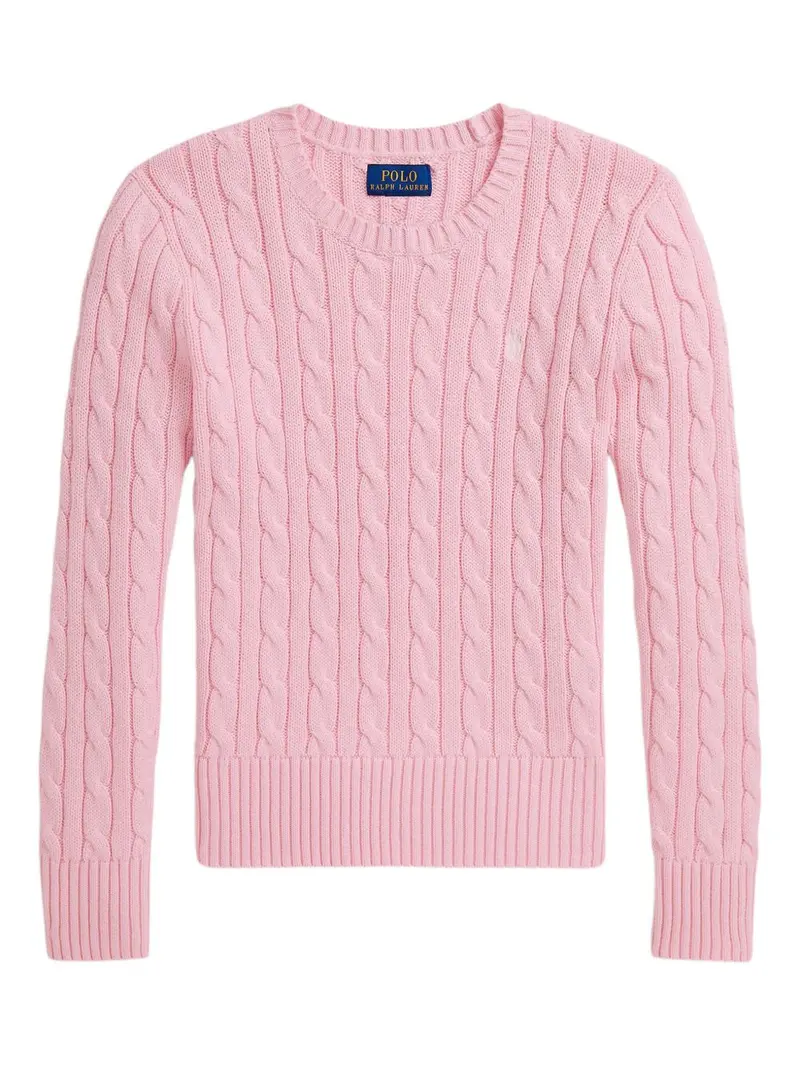 Maglione rosa per bambina