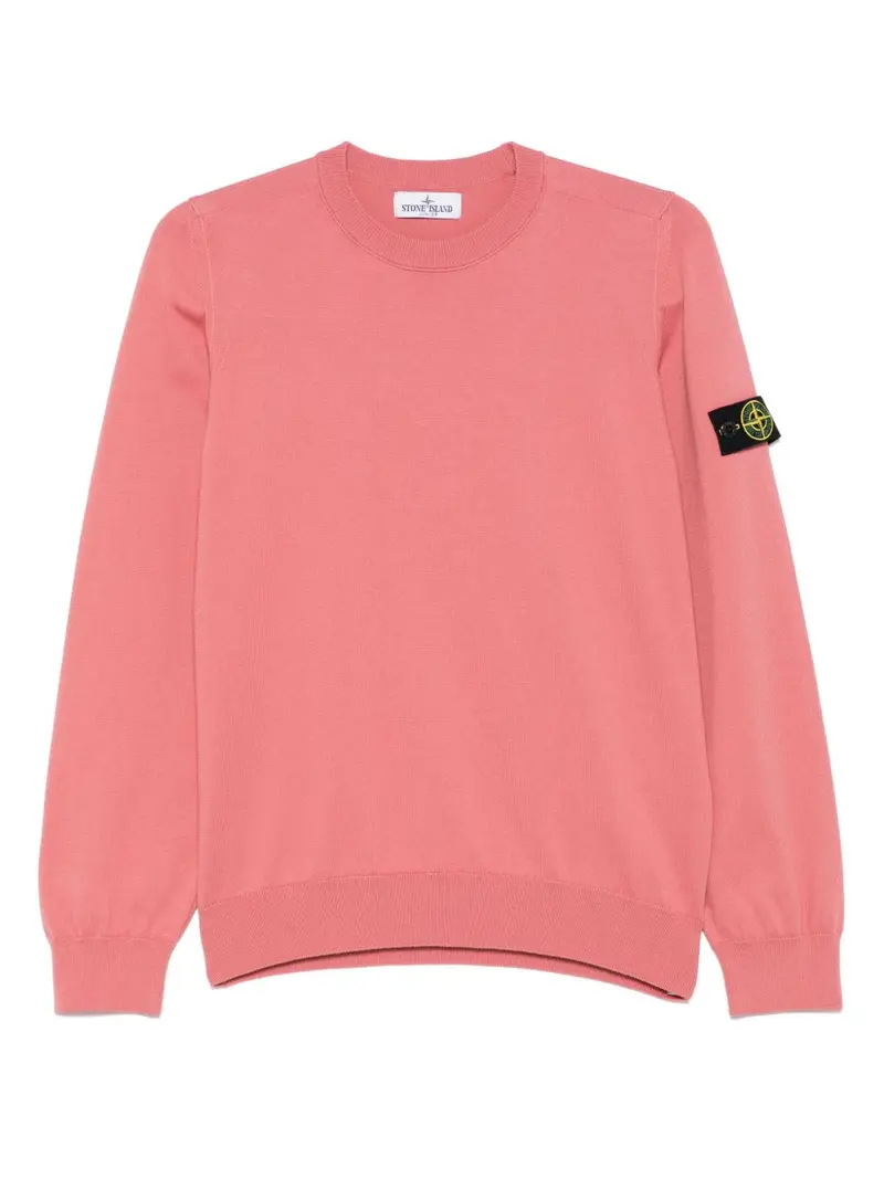 Maglione rosa pesca per bambino