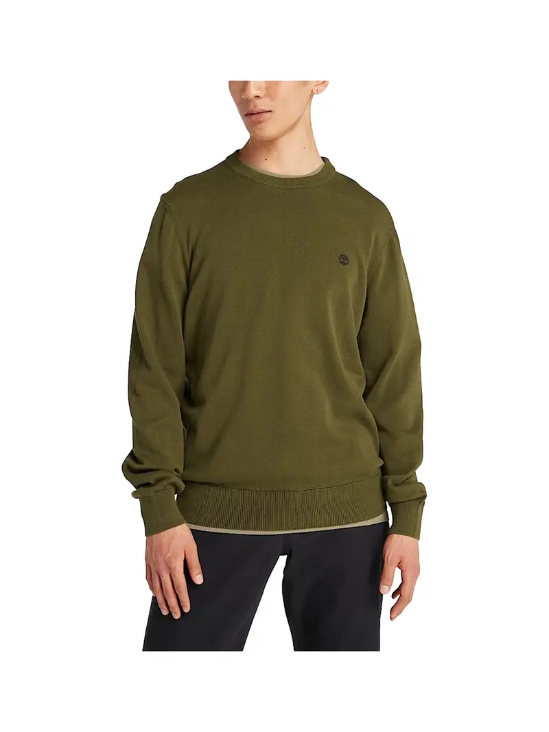 Maglione Timberland Williams River Cotton - Verde