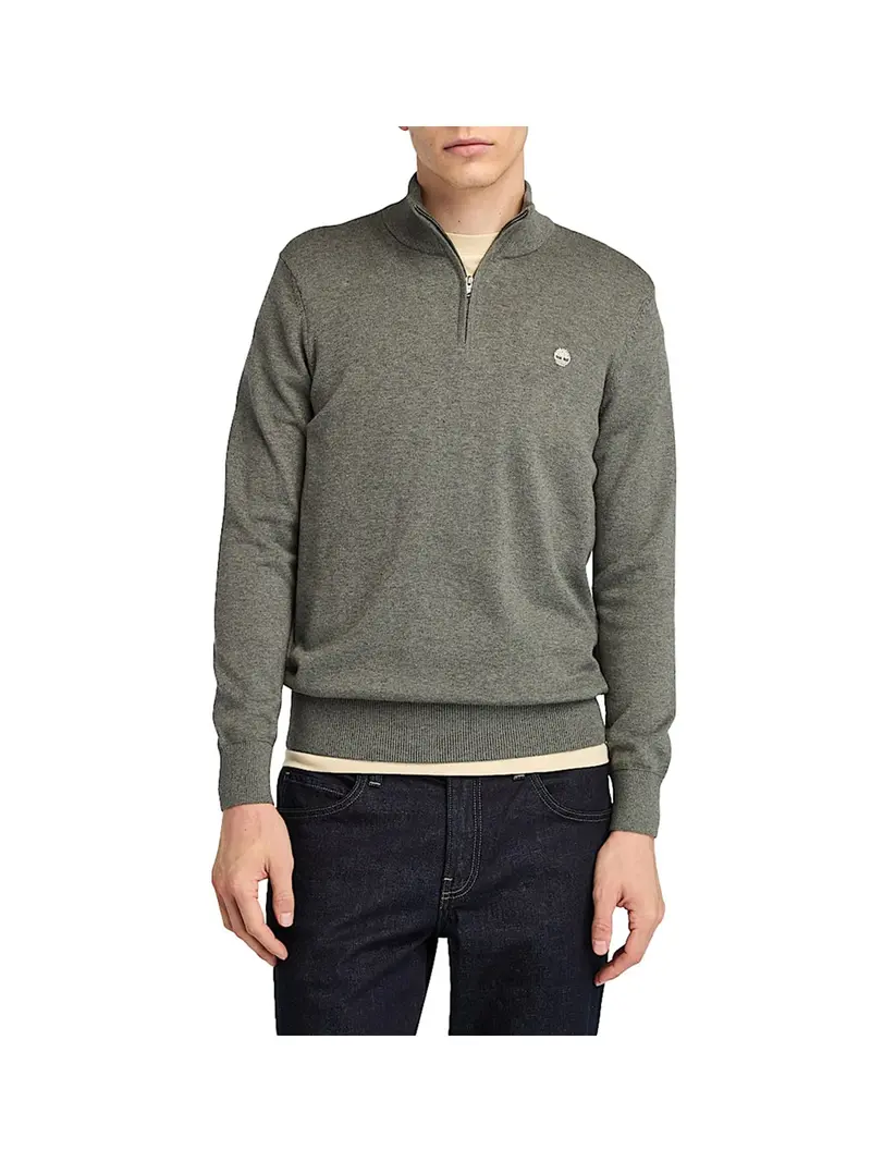 Maglione Timberland Wlrv Cotton Yd Sweater - Grigio