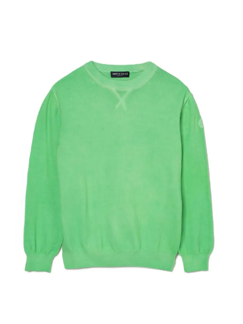 Maglione verde mela per bambino