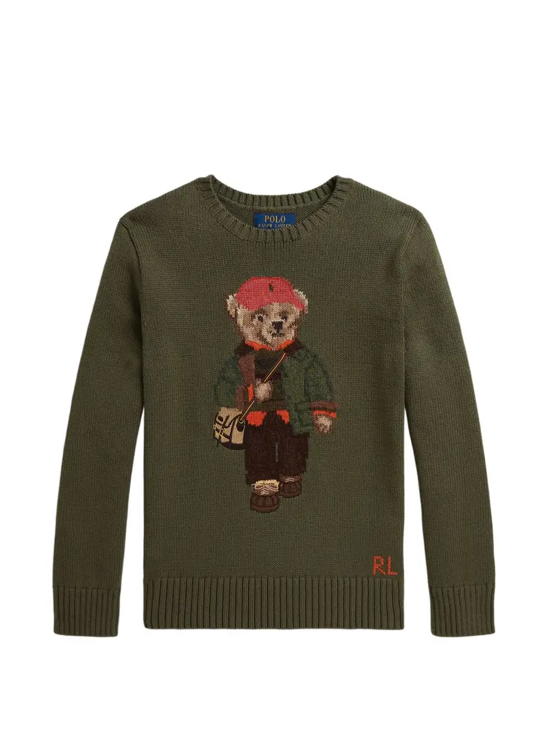 Maglione verde per bambino