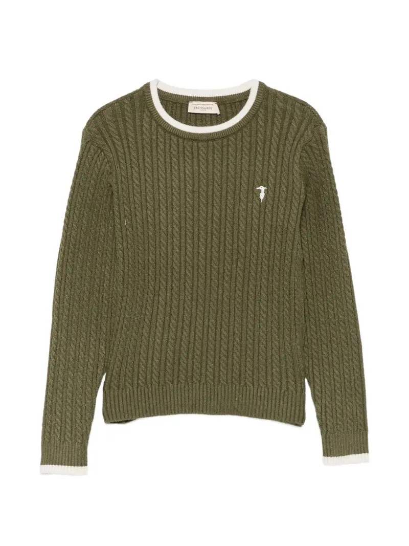 Maglione verde per bambino