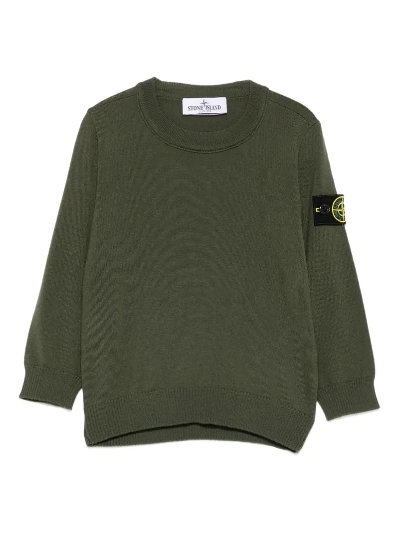 Maglione verde per bambino